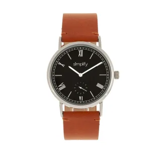 Simplifiez la montre à bracelet en cuir 5100