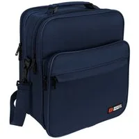 EAAKIE Umhängetasche EAAKIE Umhängetasche Arbeitstasche Flugbegleiter Herrentasche Blau
