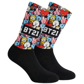 Lustige bedruckte lange Socken für Männer und Frauen