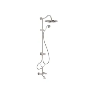 Tres 3 Griff Aufputz System für Wanne und Dusche , 24217602AC 24217602AC