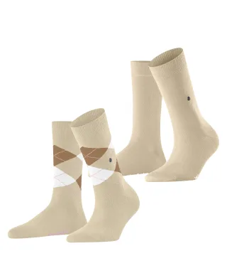 Burlington - Burlington Everyday Mix 2-Pack Damen - Gr. - 38.5