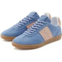 Elbsand Freizeitschuh, Schnürschuh, Turnschuh, Retro Sneaker, Lederschuh Sneaker Ledersneaker, Schnürhalbschuh aus Leder im modernen Retro Look Unisex