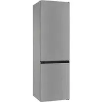 exquisit Kühl-/Gefrierkombination KGC265-70-040D inoxlook, 180 cm hoch, 54,5 cm breit