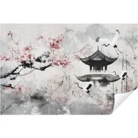 Wallarena Fototapete Foto - Mehrfarbig - Modern - Vlies - Wohnzimmer, glatt, (6 St), 300x210cm
