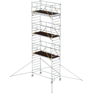 Munk Rollgerüst SG 1,35 x 3,0 m mit Ausleger & Doppel-Plattform - 169739