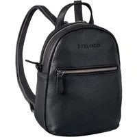 STILORD Cityrucksack "Lola" Mini Daypack Damen Lederrucksack