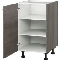 KOCHSTATION Unterschrank KS-Trea U40 mit zwei Einlegeböden, Breite 40 cm, Höhe 75 cm