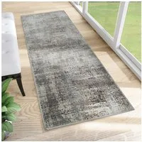 Tapiso Läufer FEYRUZ, rechteckig, Höhe: 10 mm, Kurzflor Modern Design Meliert Wohnzimmer Schlafzimmer Korridor