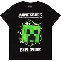 Minecraft T-Shirt Minecraft Jungen T-Shirt Creeper Creeper Design