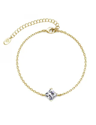 Calle-Armband - Gold und Kristall