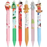 Online Pen Gelroller magiXX Fun X-MAS, Radierbare Gelschreiber, radierbar, 6er Set, löschbar, nachfüllbar