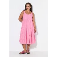 Studio Untold Midikleid Midikleid A-Line Streifen Volants