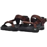 Jack Wolfskin Ridge dunkelbraun Herren Sandale