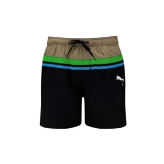 Puma - Badeshorts für Herren (Beige/Marine)