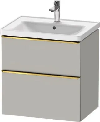 Duravit D-Neo Waschtischunterbau wandhängend Betongrau Matt 634x452x625 mm - DE4354034070000 DE4354034070000