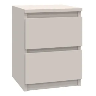 CDF Nachttisch, Kaschmir, Holzwerkstoff, 30x40x30 cm, Schlafzimmer, Nachttische