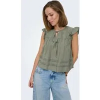 ONLY Funktionsbluse ONLARIS (1-tlg) Drapiert/gerafft