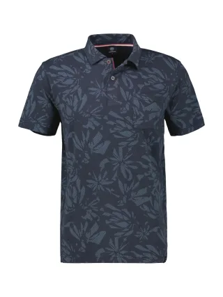 LERROS - POLO-KNOPF classic navy - Gr. - L