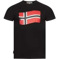 Geographical Norway Kurzarmshirt Geographical Norway T-Shirt Herren Shirt Hemd Sommer Baumwolle Print
