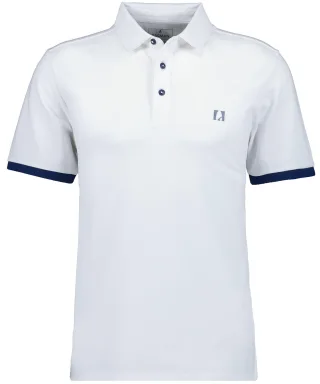 RAGMAN - Uni-Polo keep dry, modern fit weiss - Gr. - XL