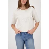 Monari Sweatshirt mit Glitzerrnieten