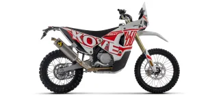 Sport Auspuff Arrow Indy Race TITAN Kove 450 Rally Bj.2023-2026 EURO5/EURO5+ / eintragungsfrei +ABE