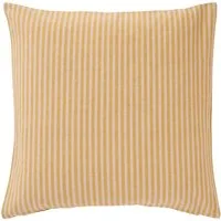 Ib Laursen Kissenbezug Ib Laursen - Kissenbezug Kissenhülle 50x50cm Gelb Rosa Streifen