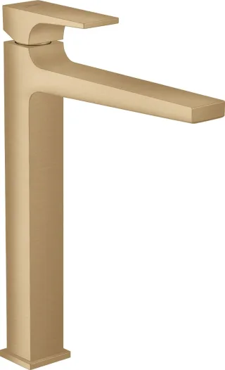 Hansgrohe Waschtischmischer 260 Metropol Brushed Bronze mit Push-Open Ablaufgarnitur, 32512140 32512140