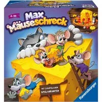 Ravensburger Spiel Max Mäuseschreck, Aktionsspiel, Made in Germany