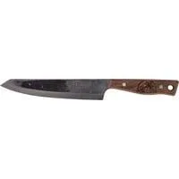 Kochmesser 20cm Griff aus Walnussholz