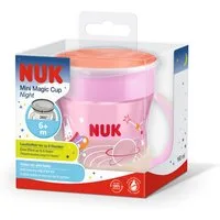 NUK Babyflasche NUK Trinklernbecher Glow in the dark Mini Magic cup