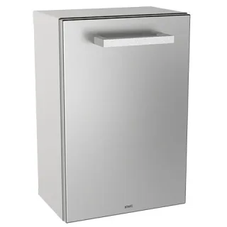 KWC Aquarotter Abfallbehälter, RODAN, Edelstahl, 200x295x165 mm, Aufputz, ca. 3,7 l, 2000090063 2000090063
