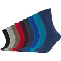 Camano Socken comfort (9 Paar) mit verstärktem Fersen- und Zehenbereich