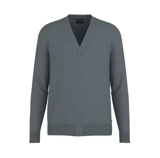 OLYMP - OLYMP Casual Strick silbergrau - Gr. - XXL