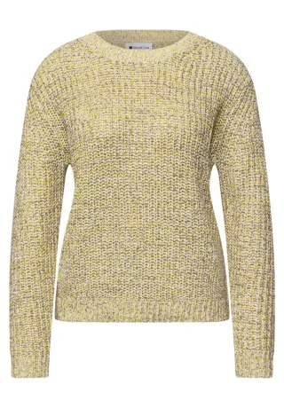 Street One - Grobstrickpullover beige - Gr. - 40