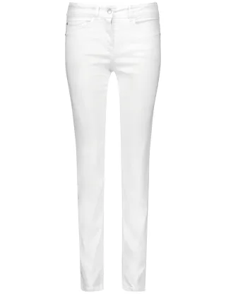 GERRY WEBER Edition - Jeans SOL꞉INE BEST4ME SLIM FIT weiss/weiss - Gr. - 38R