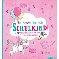 Fotoalbum Ab heute bin ich Schulkind! (Motiv Einhorn)