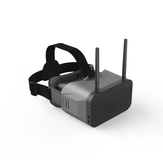 EMAX Transporter 2 FPV Goggles 4.3" 800*480 5.8GHz 40CH Demountable Monitor Dual Antennas Built-in 1300mAh Battery DVR 3