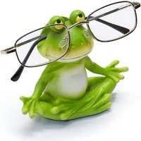 By Bers Dekoobjekt Frosch Brillenhalter f. Jung + Junggebliebene Brillenständer (ein wirklich aussergewöhnliches Geschenk und Designstück), wirklich witzig und süß