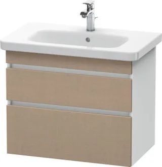 Duravit DuraStyle Waschtischunterbau wandhängend Leinen & Weiß Matt 730x448x610 mm - DS648107518 DS648107518