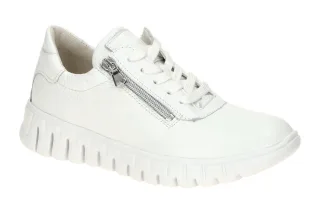 Waldl?ufer 916010 H-BIRDY Damen Sneakers Wei? - weiss Bequeme Halbschuhe