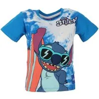 Lilo & Stitch T-Shirt aus weicher Baumwolle für Kinder mit kurzen Ärmeln