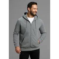 Man's World Kapuzensweatjacke mit Kapuze und Kordelzügen, normale Passform