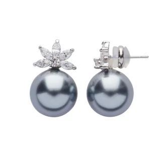 US Polo Assn Jewellery Kylie Rhodium-Ohrringe