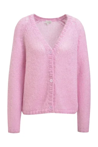 Milano Italy - oversized raglan cardigan 1/1 sleeve rosã© - Gr. - S