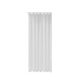 Keuco Duschvorhang Plan uni 14944000310 140 x 200 cm, 8 Ösen, lichtgrau