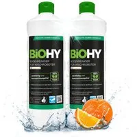 BiOHY Bodenreiniger für Wischroboter 2er Pack (2 x 1 Liter Flasche) Fussbodenreiniger (2-St)