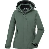 Killtec Outdoorjacke KOW 37 WMN JCKT Wasserdichte Damen Funktionsjacke mit abnehmbarer Kapuze