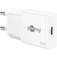 USB-C PD GaN Schnellladegerät Slim (30 W) weiß