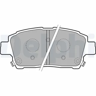 Delphi Bremsbel?ge vorne Toyota Allion Celica Corolla Mr2 Prius Yaris